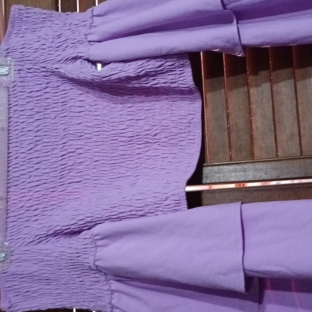 Light Purple Elastic Crop top